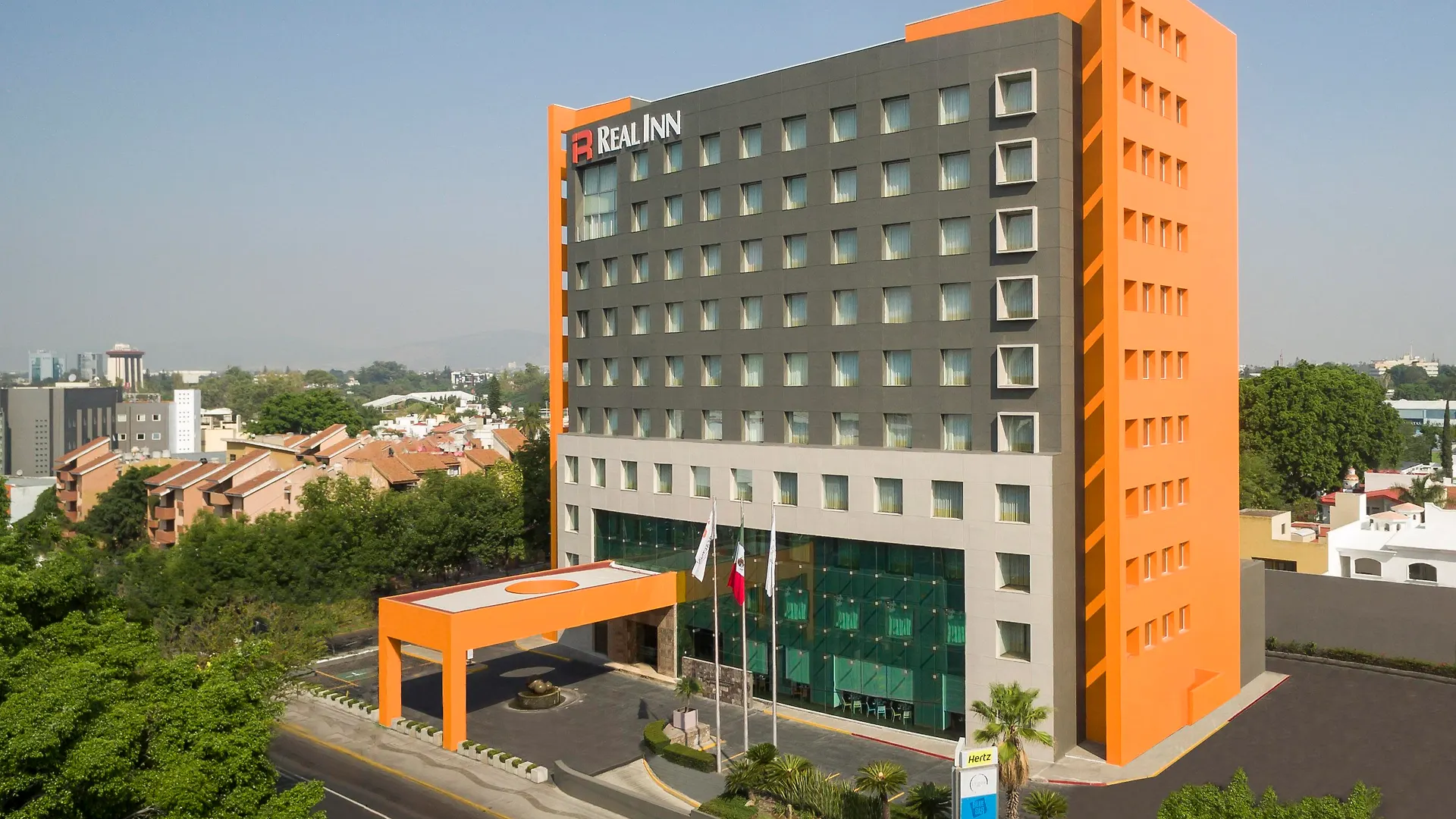 Real Inn Guadalajara Expo location